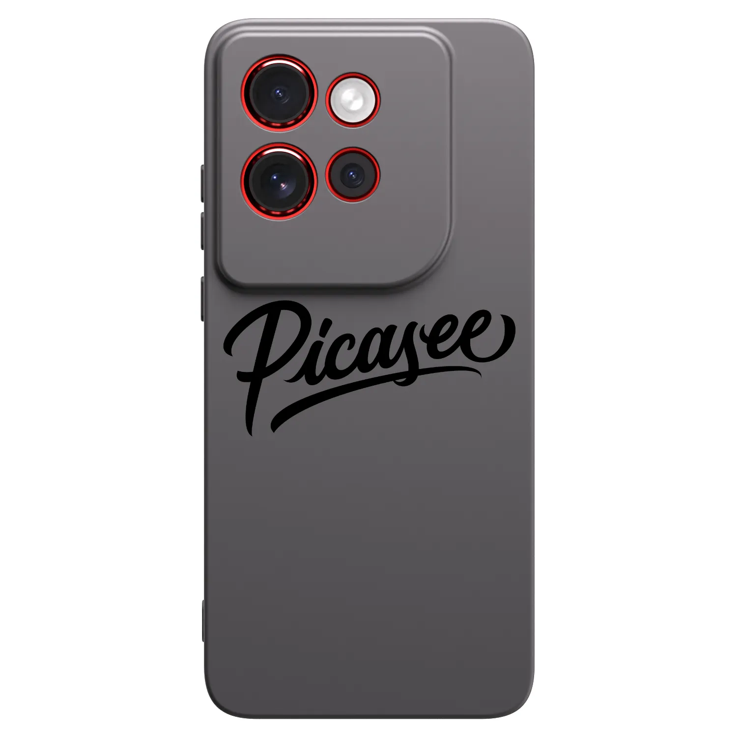 Picasee silikonski črni ovitek za Motorola Edge 60 Neo 5G - Picasee - old logo - black