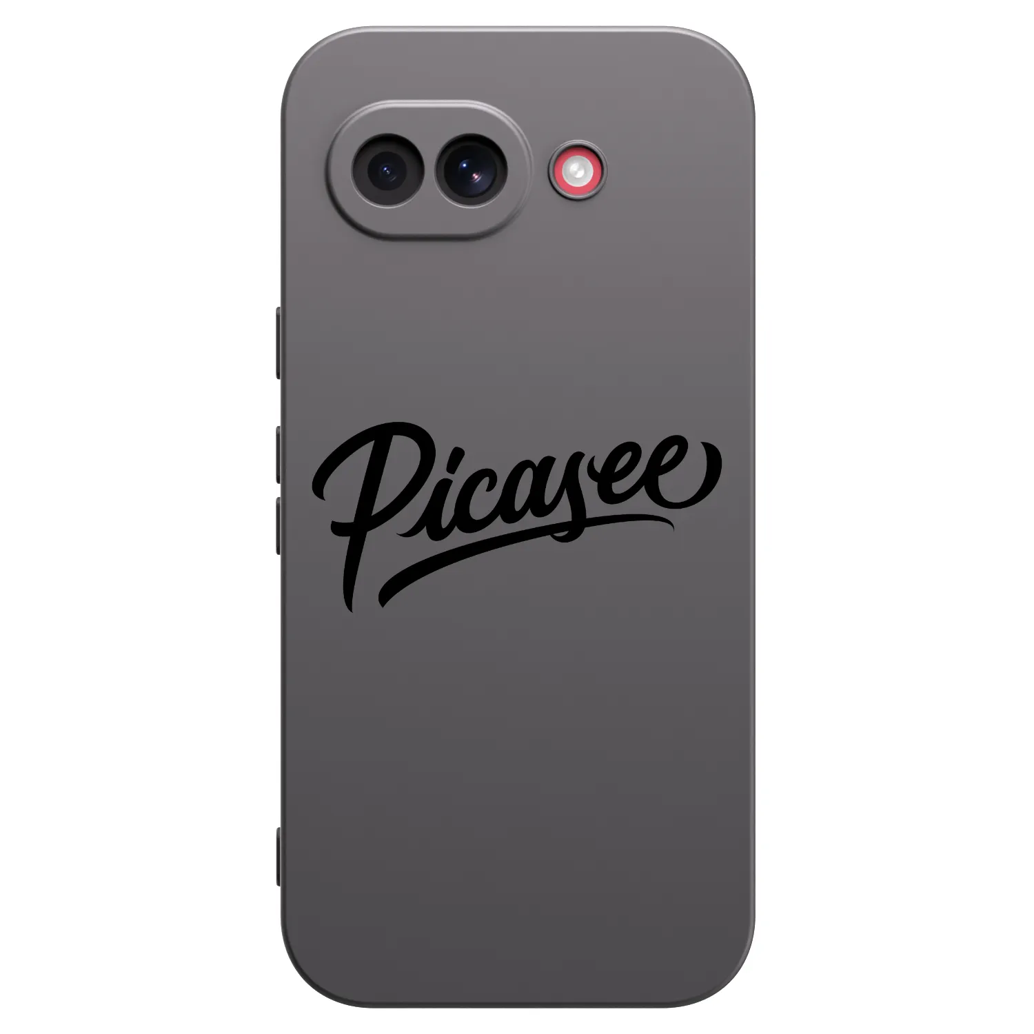 Picasee silikonski črni ovitek za Google Pixel 10a - Picasee - old logo - black