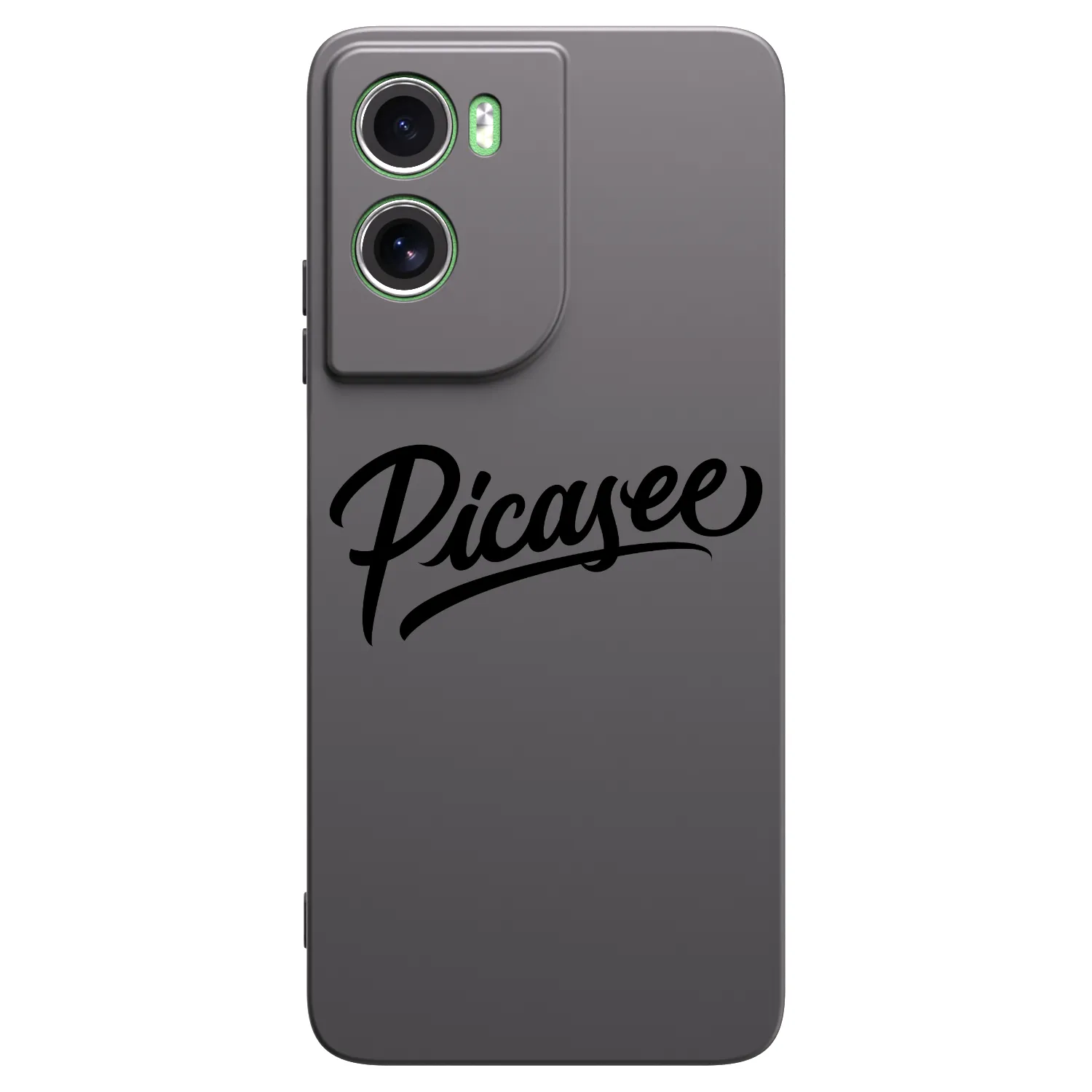 Picasee silikonski črni ovitek za Motorola Moto G06 - Picasee - old logo - black
