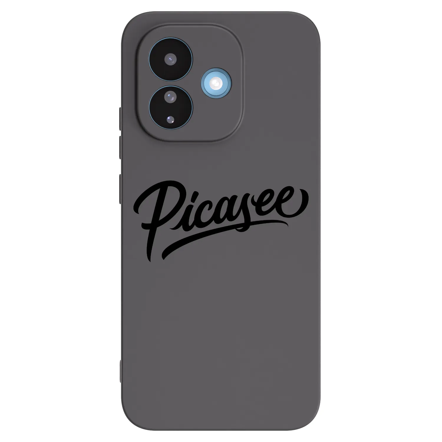 Picasee silikonski črni ovitek za Xiaomi Redmi Note 17 Pro 5G - Picasee - old logo - black