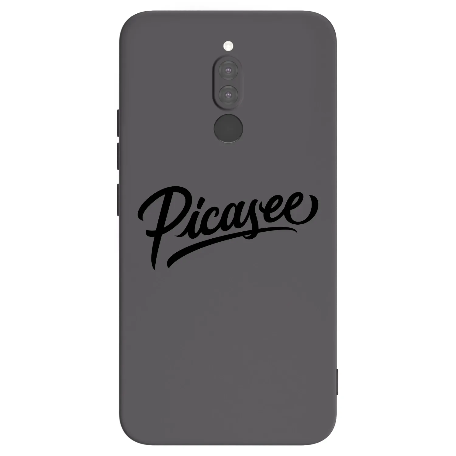 Picasee silikonski črni ovitek za Xiaomi Redmi 8 - Picasee - old logo - black