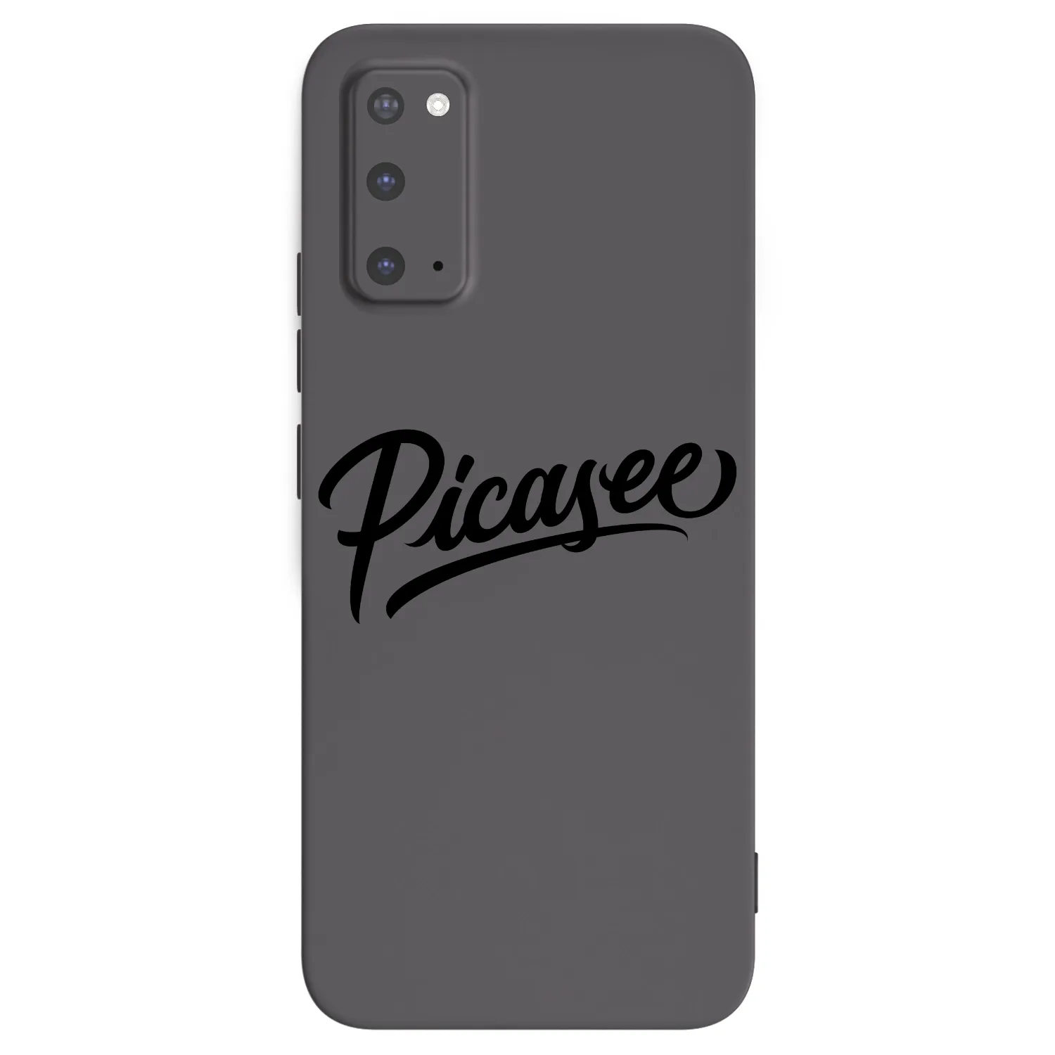 Picasee silikonski črni ovitek za Samsung Galaxy S20 G980F - Picasee - old logo - black