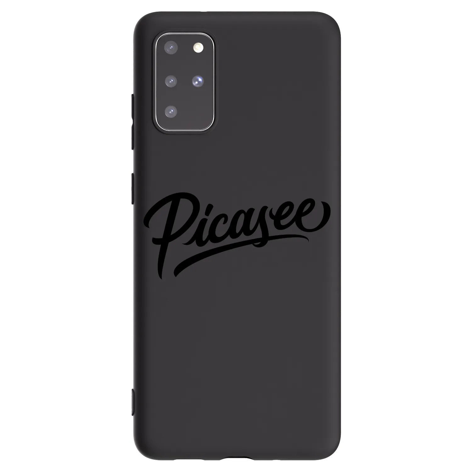 Picasee silikonski črni ovitek za Samsung Galaxy S20+ G985F - Picasee - old logo - black