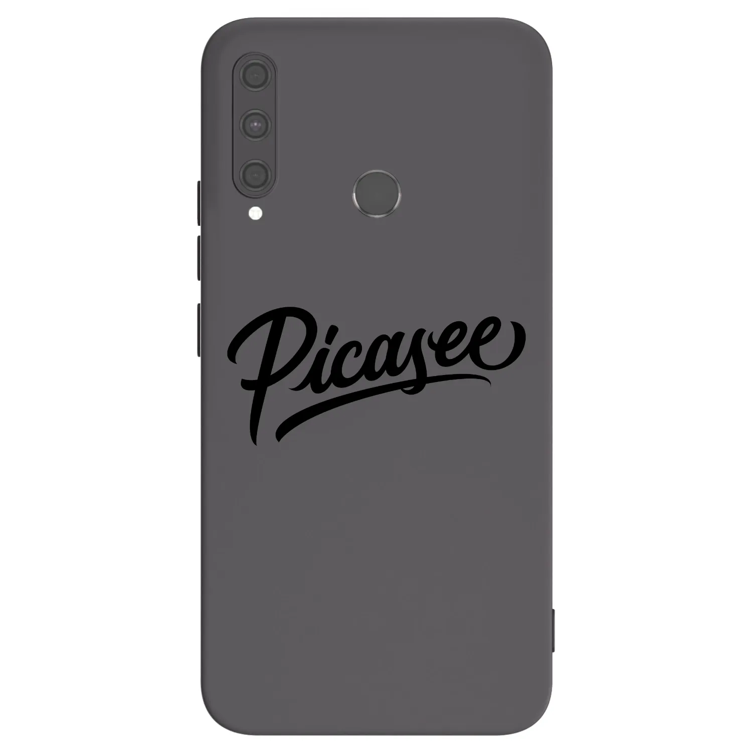Picasee silikonski črni ovitek za Huawei P40 Lite E - Picasee - old logo - black