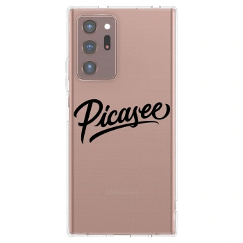 Picasee silikonski prozorni ovitek za Samsung Galaxy Note 20 Ultra - Picasee - old logo - black