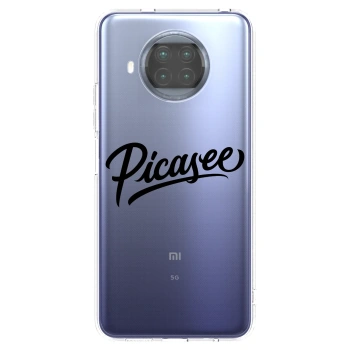 Picasee silikonski prozorni ovitek za Xiaomi Mi 10T Lite - Picasee - old logo - black