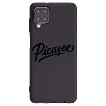 Picasee silikonski črni ovitek za Samsung Galaxy A12 A125F - Picasee - old logo - black