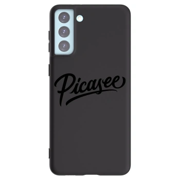 Picasee silikonski črni ovitek za Samsung Galaxy S21+ 5G G996F - Picasee - old logo - black