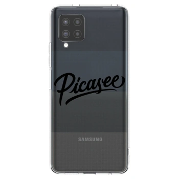 Picasee silikonski prozorni ovitek za Samsung Galaxy A42 A426B - Picasee - old logo - black