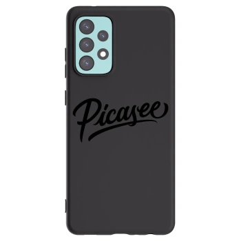 Picasee silikonski črni ovitek za Samsung Galaxy A72 A725F - Picasee - old logo - black
