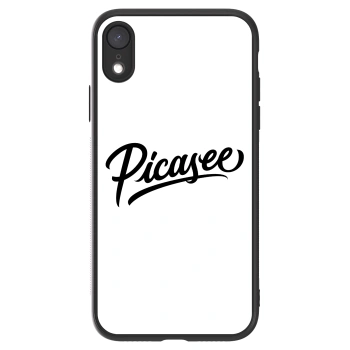 Picasee ULTIMATE CASE za Apple iPhone XR - Picasee - old logo - black