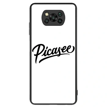 Ovitek za Xiaomi Poco X3 - Picasee - old logo - black