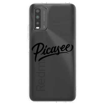 Picasee silikonski prozorni ovitek za Xiaomi Redmi 9T - Picasee - old logo - black