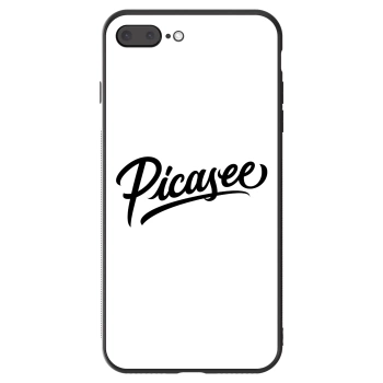 Ovitek za Apple iPhone 8 Plus - Picasee - old logo - black