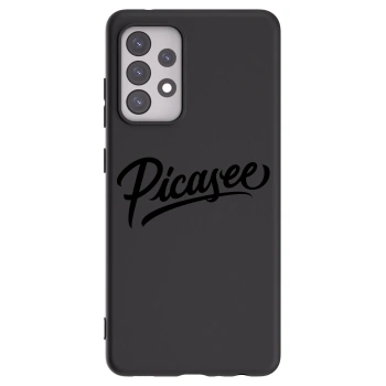 Picasee silikonski črni ovitek za Samsung Galaxy A52s 5G A528B - Picasee - old logo - black