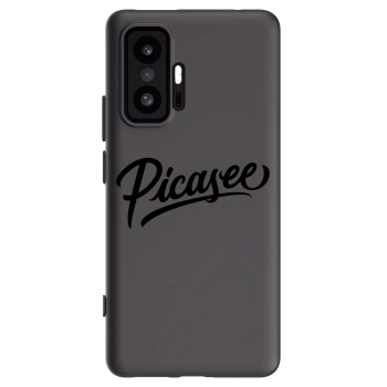 Picasee silikonski črni ovitek za Xiaomi 11T Pro - Picasee - old logo - black