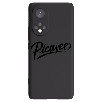 Picasee silikonski črni ovitek za Huawei Nova 9 - Picasee - old logo - black