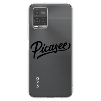 Picasee silikonski prozorni ovitek za Vivo Y33s - Picasee - old logo - black