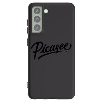 Picasee silikonski črni ovitek za Samsung Galaxy S21 FE 5G - Picasee - old logo - black