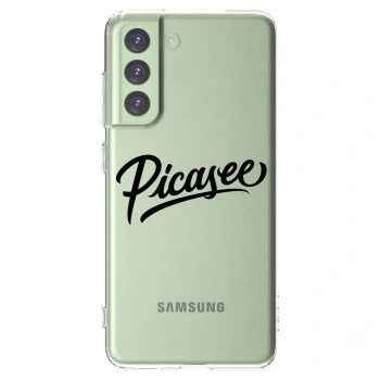 Picasee silikonski prozorni ovitek za Samsung Galaxy S21 FE 5G - Picasee - old logo - black