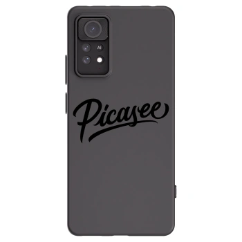 Picasee silikonski črni ovitek za Xiaomi Redmi Note 11 Pro - Picasee - old logo - black