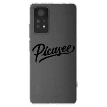 Picasee silikonski prozorni ovitek za Xiaomi Redmi Note 11 Pro - Picasee - old logo - black