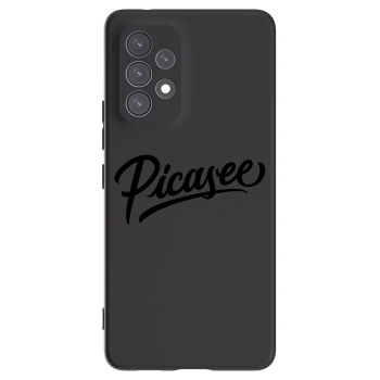 Picasee silikonski črni ovitek za Samsung Galaxy A53 5G A536 - Picasee - old logo - black