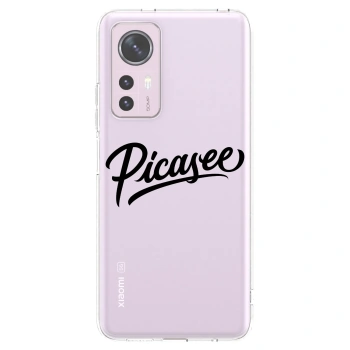 Picasee silikonski prozorni ovitek za Xiaomi 12 - Picasee - old logo - black