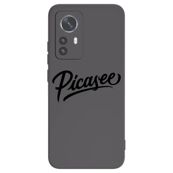 Picasee silikonski črni ovitek za Xiaomi 12 Pro - Picasee - old logo - black