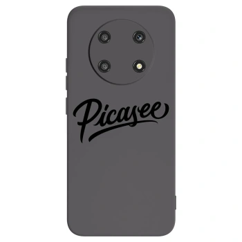 Picasee silikonski črni ovitek za Honor Magic4 Lite 5G - Picasee - old logo - black