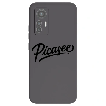 Picasee silikonski črni ovitek za Xiaomi 12 Lite - Picasee - old logo - black