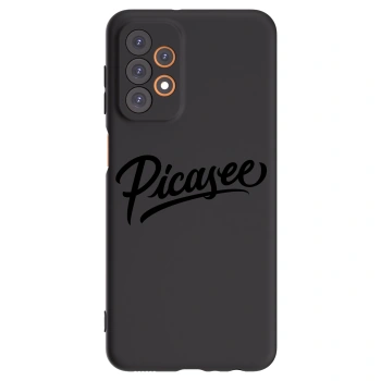Picasee silikonski črni ovitek za Samsung Galaxy A23 A236B 5G - Picasee - old logo - black