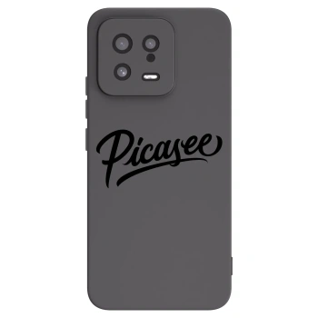 Picasee silikonski črni ovitek za Xiaomi 13 - Picasee - old logo - black