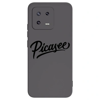 Picasee silikonski črni ovitek za Xiaomi 13 Pro - Picasee - old logo - black