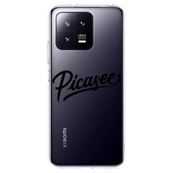 Picasee silikonski prozorni ovitek za Xiaomi 13 Pro - Picasee - old logo - black