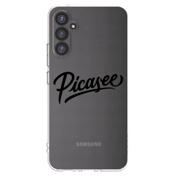 Picasee silikonski prozorni ovitek za Samsung Galaxy A34 5G A346B - Picasee - old logo - black