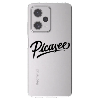 Picasee silikonski prozorni ovitek za Xiaomi Redmi Note 12 Pro+ 5G - Picasee - old logo - black