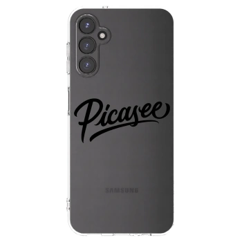 Picasee silikonski prozorni ovitek za Samsung Galaxy A14 5G A146P - Picasee - old logo - black
