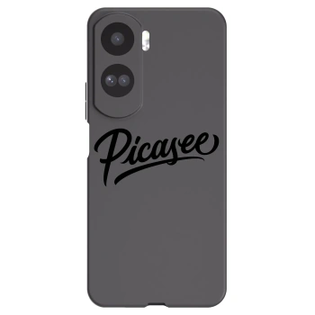Picasee silikonski črni ovitek za Honor 90 Lite 5G - Picasee - old logo - black