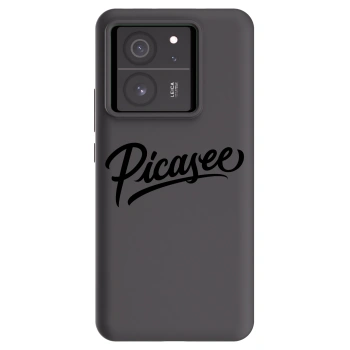 Picasee silikonski črni ovitek za Xiaomi 13T - Picasee - old logo - black