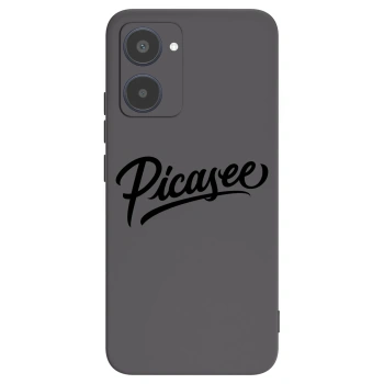 Picasee silikonski črni ovitek za Realme 10 4G - Picasee - old logo - black