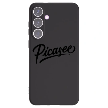 Picasee silikonski črni ovitek za Samsung Galaxy S24+ S926B 5G - Picasee - old logo - black