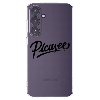 Picasee silikonski prozorni ovitek za Samsung Galaxy S24+ S926B 5G - Picasee - old logo - black