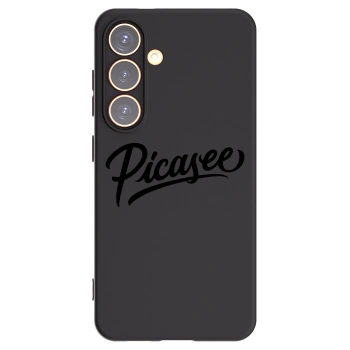 Picasee silikonski črni ovitek za Samsung Galaxy S24 S921B 5G - Picasee - old logo - black