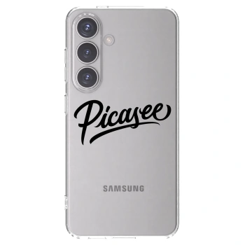 Picasee silikonski prozorni ovitek za Samsung Galaxy S24 S921B 5G - Picasee - old logo - black