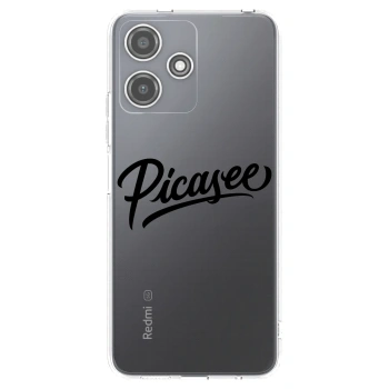 Picasee silikonski prozorni ovitek za Xiaomi Redmi 12 5G - Picasee - old logo - black