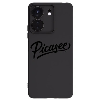 Picasee silikonski črni ovitek za Xiaomi Redmi 13C 4G - Picasee - old logo - black
