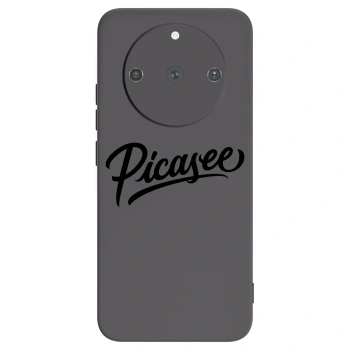 Picasee silikonski črni ovitek za Realme 11 Pro+ - Picasee - old logo - black
