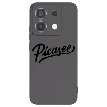 Picasee silikonski črni ovitek za Xiaomi Poco X6 - Picasee - old logo - black