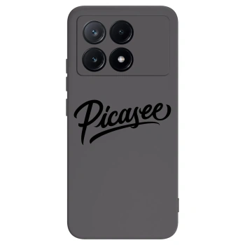 Picasee silikonski črni ovitek za Xiaomi Poco X6 Pro - Picasee - old logo - black